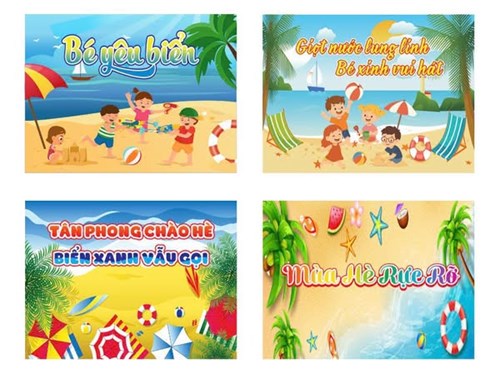 🏖️Lễ hội chơi nước – ngày hè sôi động của các bé tại trường Mầm non Tân Phong