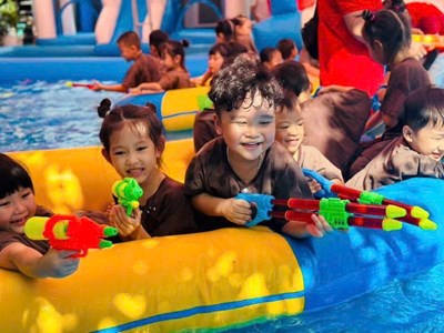 🌈🌤️Xóa tan cái nóng MÙA HÈ VỚI NGÀY HỘI CÔNG VIÊN NƯỚC sôi động của các Bé Tân Phong 2 !⛅️