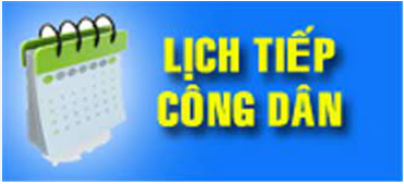 Lịch Tiếp công dân Quý II/2025