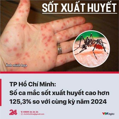 Thông tin tuyên truyền về tình hình sốt xuất huyết tại Thành phố Hồ Chí Minh trong thời gian tới.