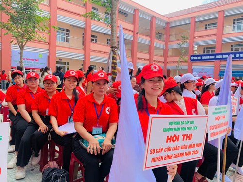 Hội thi Sơ cấp cứu khối trường học năm 2024