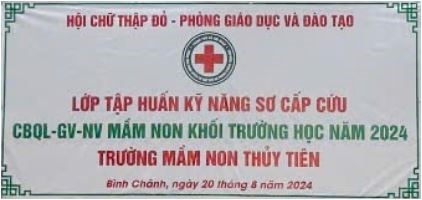 Tập huấn kỹ năng sơ cấp cứu năm 2024