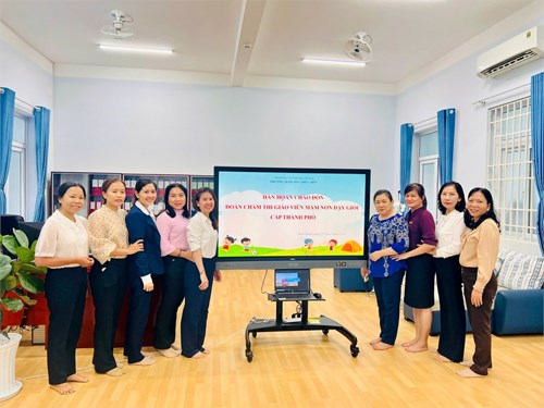 Hội thi Giáo viên giỏi cấp Thành phố năm học 2022-2023