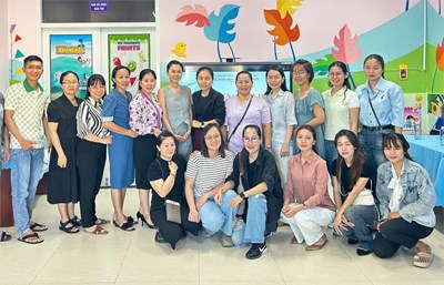 Trường Mầm non Trạng Nguyên tổ chức họp Đại diện cha mẹ học sinh năm học 2024-2025, lần 3.