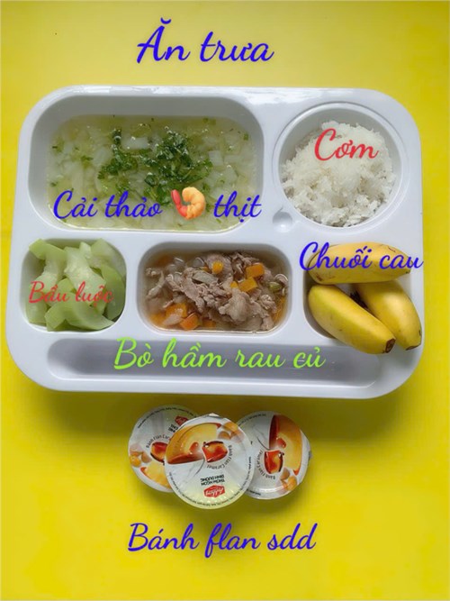 Kế hoạch thực đơn tuần 4 tháng 2 năm 2025 (Từ 24/02/2025-28/02/2025)