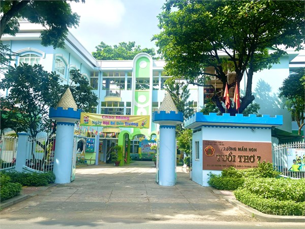 Trường Mầm non Tuổi Thơ 7 giới thiệu mã QR kho học liệu, thư viện số, không gian văn hóa HCM dành cho GV, PH và trẻ
