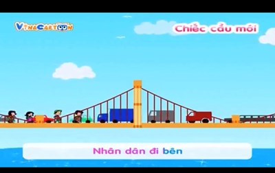 Dạy thơ:   Chiếc cầu mới 