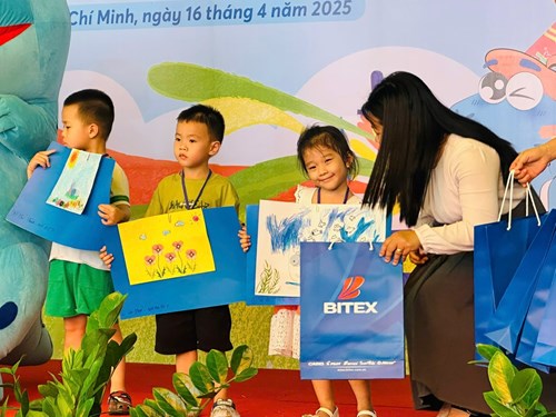 Trường mầm non vàng anh - quận 8 tham gia hội thi “bé vẽ sáng tạo cùng bitex” cấp thành phố năm 2025