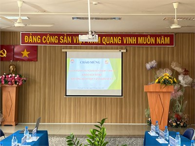 Đón đoàn kiểm định chất lượng giáo dục sơ bộ tại trường Mầm non Vành Khuyên 1
