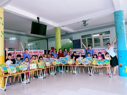 Hưởng ứng công tác hành động về công tác nước sạch và vệ sinh môi trường năm 2025.