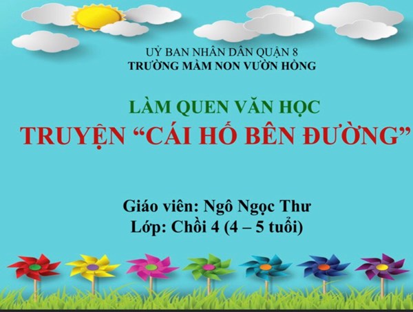 Làm quen văn học: truyện  cái hố bên đường 