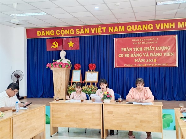 Hội nghị CBCC-VC-NLĐ năm học 2023 - 2024