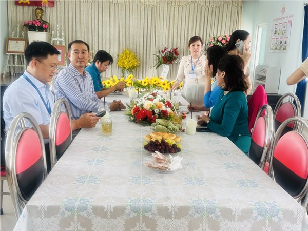 Đoàn đoàn kiểm tra Sở Giáo dục